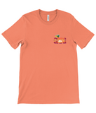 Crew Neck T-Shirt - Iconic - Tropical Sunset - GATG