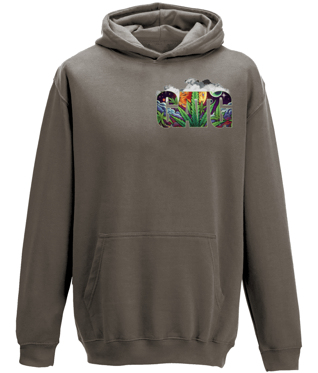 Hoodie - Iconic - Marijuana Smoke - GATG