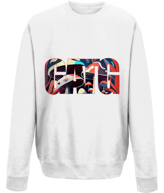 Drop Shoulder Sweatshirt - Iconic - Magic Mushrooms - GATG