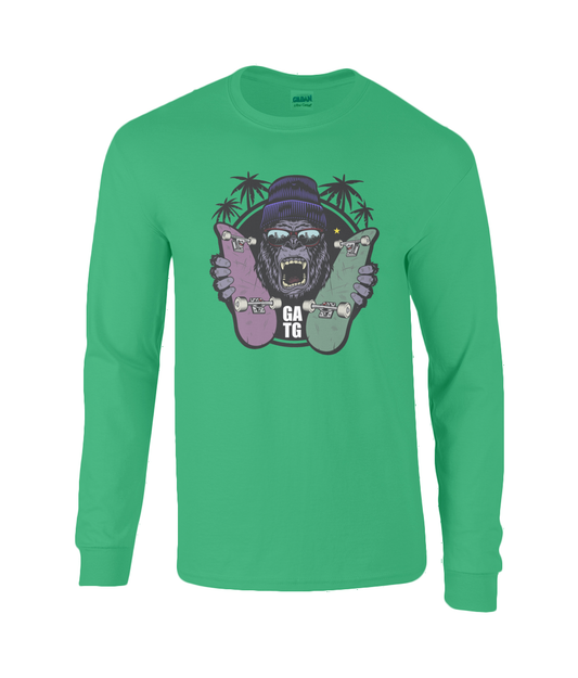 Long Sleeve T-Shirt - Kong Skates - GATG