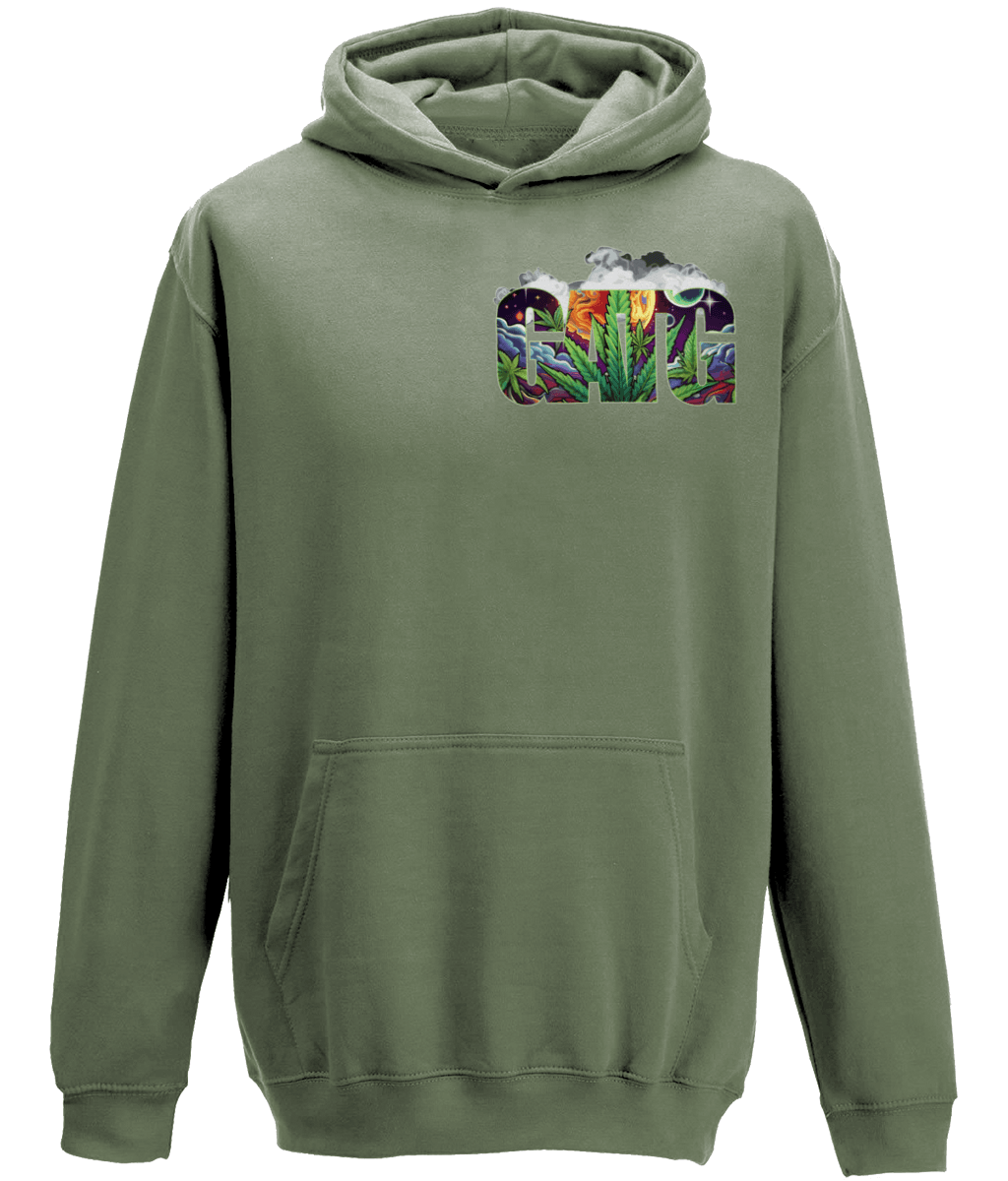 Hoodie - Iconic - Marijuana Smoke - GATG