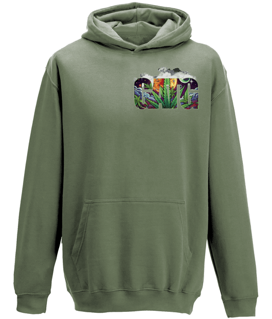 Hoodie - Iconic - Marijuana Smoke - GATG