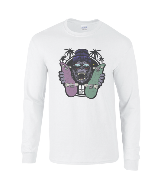 Long Sleeve T-Shirt - Kong Skates - GATG